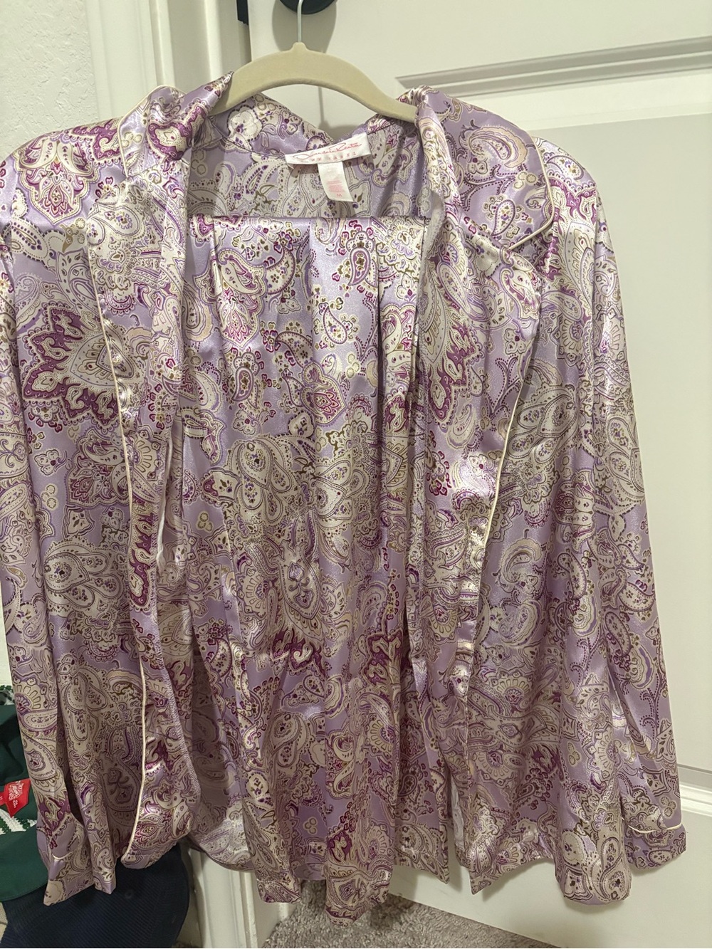 Oscar de la Renta Pink Label Pajama Set